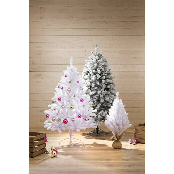 Künstlicher Weihnachtsbaum Icelandic (Höhe: 90 cm, Weiß)