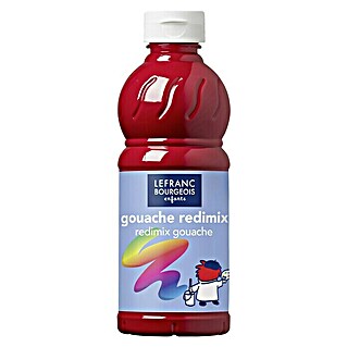 Lefranc & Bourgeois Plakkaatverf (Primair rood, 500 ml, Fles)
