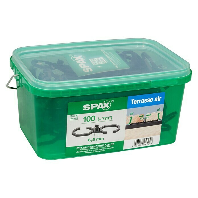 Spax Abstandhalter Air (100 Stk., Stärke: 6,5 mm)