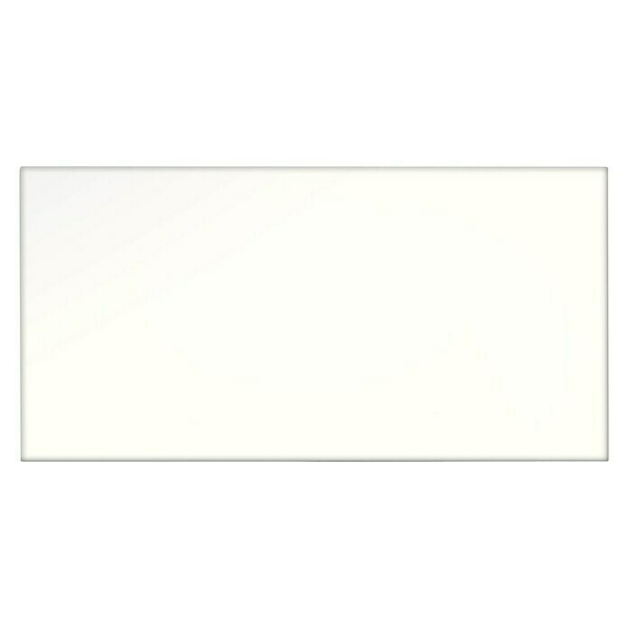 CUCINE Küchenrückwand (Weiß, 80 x 40 cm, Stärke: 6 mm, Einscheibensicherheitsglas (ESG))