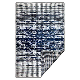 Outdoor-Teppich Brooklyn (Blau/Weiß, 240 x 150 cm, 100 % Polypropylen)