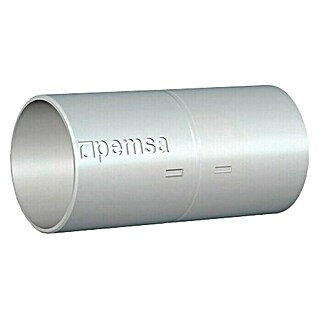 Rexel Empalme para tubo metálico (EN 16, Metal, Blanco)