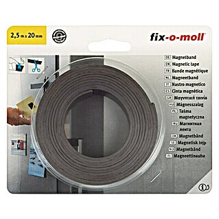 Fix-o-moll Magnetband (L x B: 2,5 m x 20 mm)