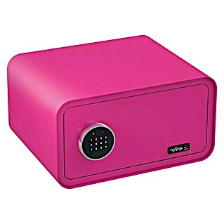 Basi Möbeltresor mySafe 430 Code (L x B x H: 350 x 430 x 230 mm, Elektronisches Zahlenschloss, Pink)