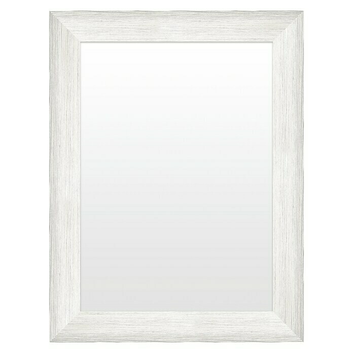 Espejo de pared Pino (65 x 85 cm, Crema)