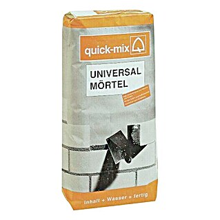 Quick-Mix Universalmörtel Mauer- und Putzmörtel (25 kg, Chromatarm)