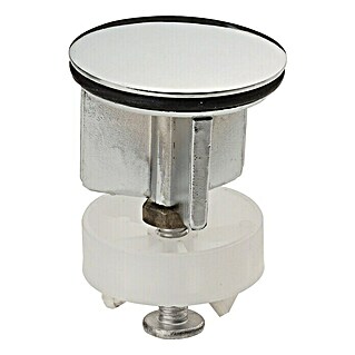 Čep za odvodni ventil za umivaonik (Krom, Promjer: 38,5 mm)
