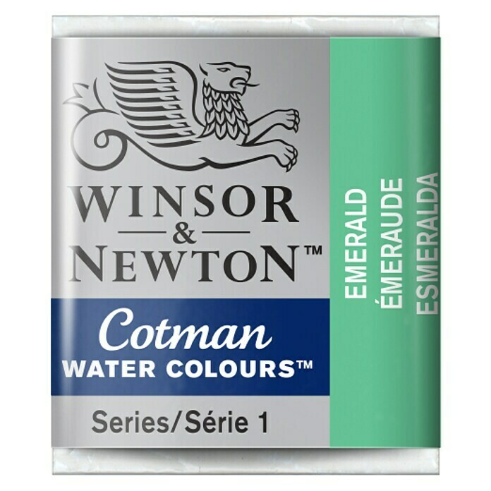 Winsor & Newton Cotman Aquarelverf (Smaragd, ½ kopje)