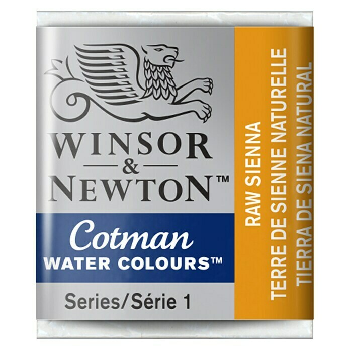 Winsor & Newton Cotman Aquarelverf (Siena naturel, ½ kopje)
