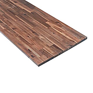 Exclusivholz Radna ploča od masivnog drva (Akacija, Premazana pigmentiranim uljem, 260 x 63,5 x 2,6 cm)