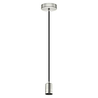 Eglo Hanglamp, rond Yorth (60 W, E27, Hoogte: 200 cm, Zwart)