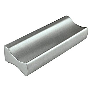 Möbelgriff (32 mm, L x B x H: 44 x 17 x 9 mm, Aluminium)