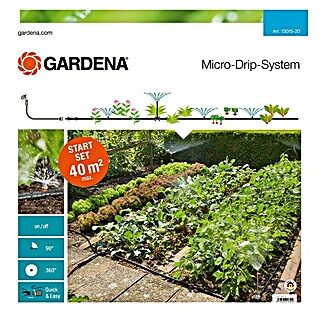 Gardena Micro-Drip Start-Set (Geeignet für: Pflanzflächen bis 40 m²)