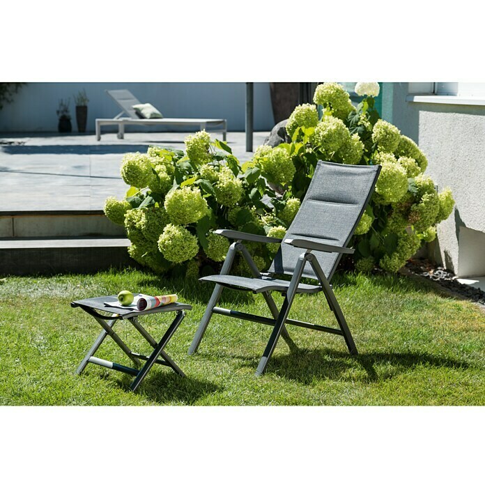 Sunfun Maja Sklopiva stolica s pozicijama (61 cm, Tekstil, S integriranom podstavom)