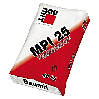 Baumit Kalk-Zement-Maschinenputz MPI 25 (40 kg, Körnung: 0 mm - 1 mm)