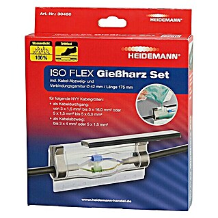Heidemann Iso Flex Gießharz-Set (160 ml, 1,5 g/cm³)