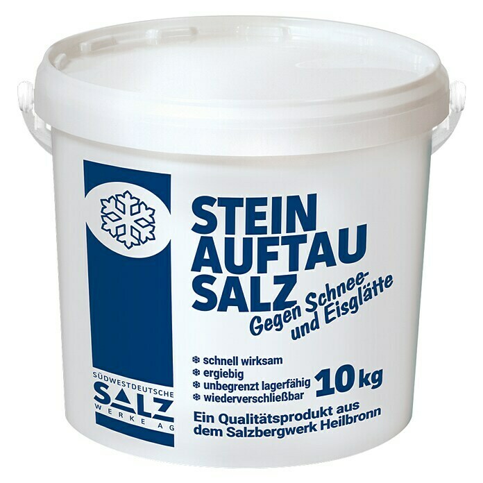 Auftau- & Streusalz (10 kg, Eimer)