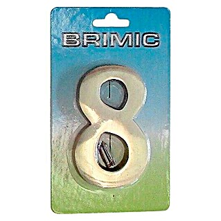 Micel Brimic Número 10 cm (8, Oro)