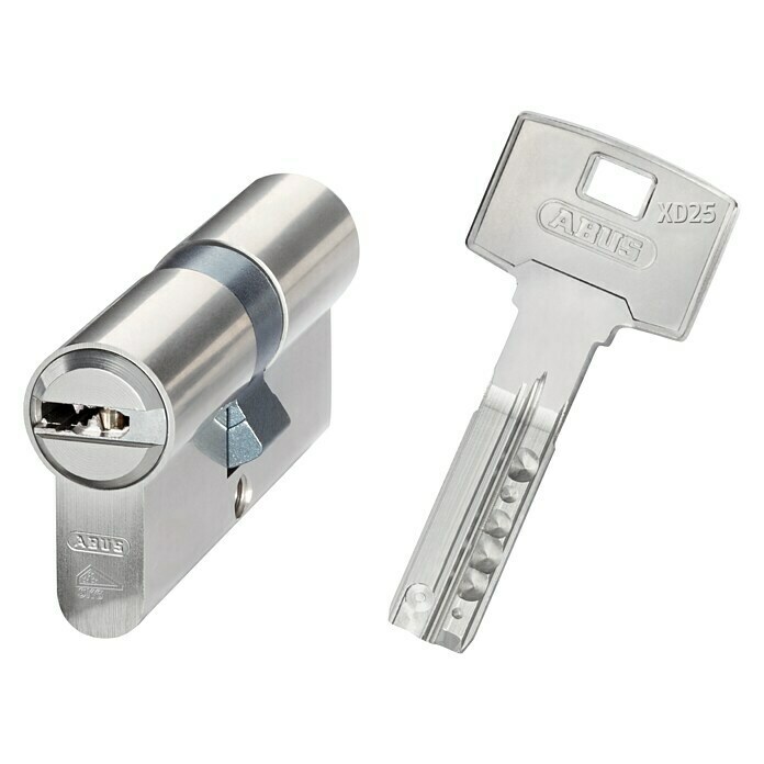 Abus Profilzylinder XD25 (Länge bei Profilzylinder: 30/35 mm, Anzahl Schlüssel: 2 Schlüssel)