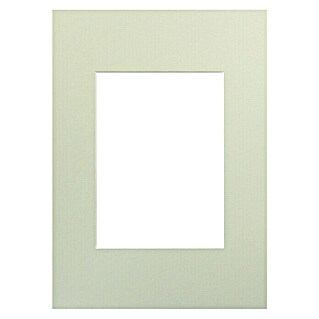 Nielsen Passepartout White Core (Lindgrün, L x B: 21 x 29,7 cm, Bildformat: 13 x 18 cm)