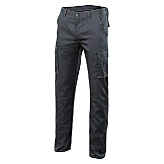 Velilla Pantalones de trabajo Stretch multibolsillos (40, Negro, 16% poliéster, 46% algodón, 38% EMET)