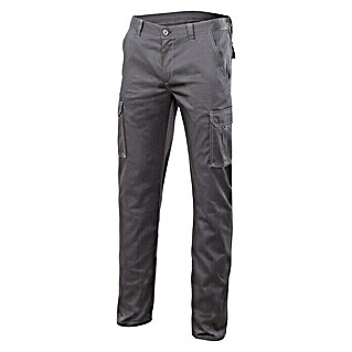 Velilla Pantalones de trabajo Stretch multibolsillos (44, Gris, 16% poliéster, 46% algodón, 38% EMET)