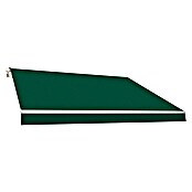 SmartSun Toldo de brazos articulados Original Kit Poliéster (Verde, Ancho: 3 m, Caída: 2 m)