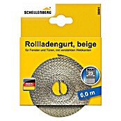 Schellenberg Rollladengurt Maxi (Beige, L x H: 6 m x 1,3 mm, Gurtbreite: 23 mm)