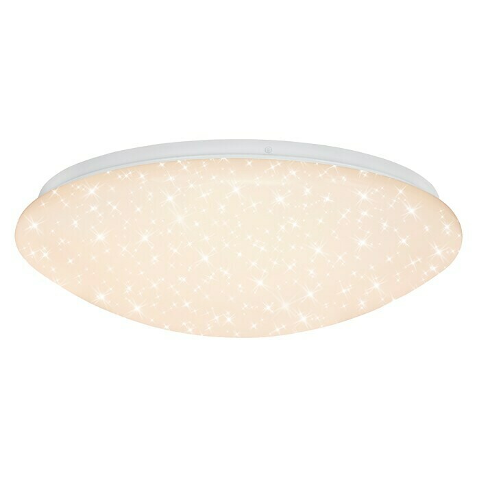 Briloner Led-plafondlamp, rond (22 W, Wit, Ø x h: 39 x 10 cm)