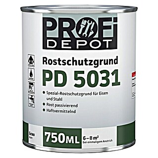 Profi Depot PD Rostschutzgrund PD 5031 (Grau, 750 ml)