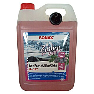 Sonax Scheibenfrostschutz-Mittel AntiFrost & KlarSicht (Zirbelkiefer, 5 l, -20 °C)