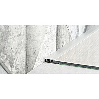 LOGOCLIC Afsluitprofiel 324 (Zilver, 0,9 m x 21 mm, Montagemethode: Insteken)