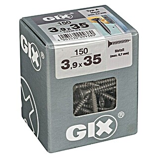 Spax Trockenbauschraube GIX A (Durchmesser: 3,9 mm, Länge: 35 mm, Trompetenkopf, 150 Stk.)