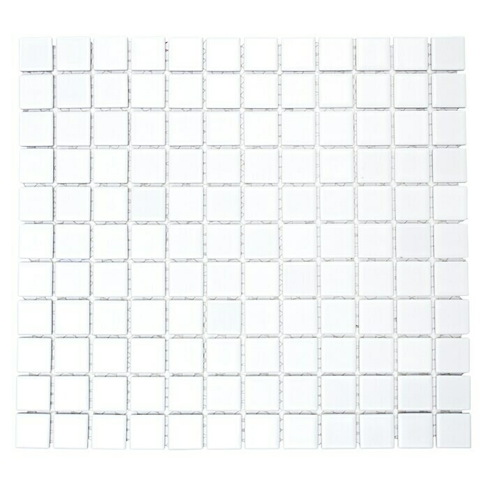 Mosaikfliese Quadrat Uni B 100 