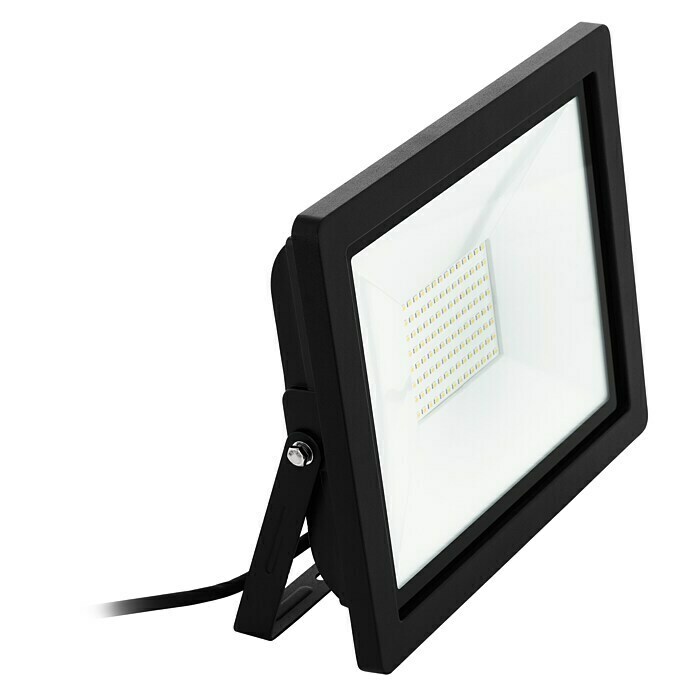 Eglo LED-Außenstrahler (27,5 x 23 x 5 cm, Schwarz, Glas) -