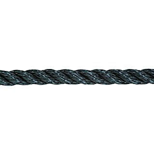 Stabilit PP-touw, per meter (Diameter: 8 mm, Polypropyleen, Marineblauw, 3 gedraaide strengen)