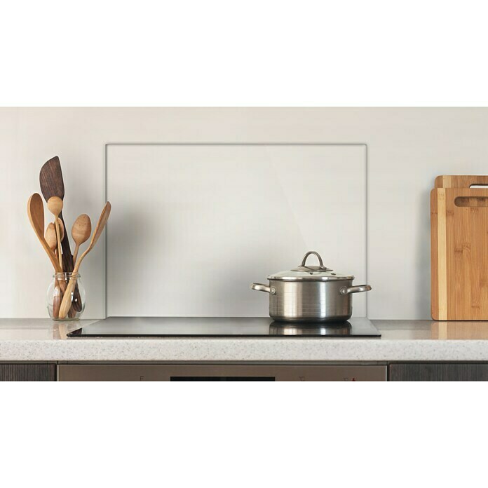 CUCINE Küchenrückwand (Clear, 60 x 40 cm, Stärke: 6 mm, Einscheibensicherheitsglas (ESG))