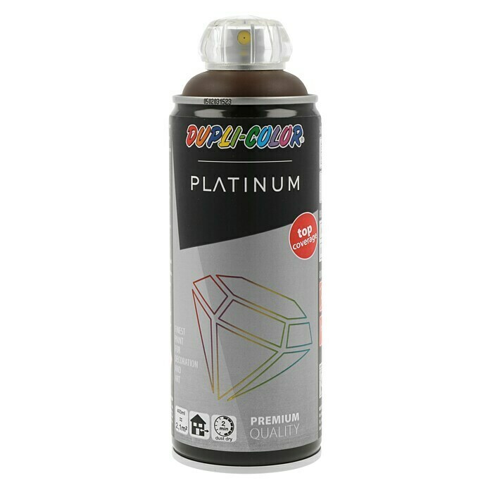 Dupli-Color Platinum Buntlack-Spray RAL 8017 (Schokobraun, 400 ml, Seidenmatt)