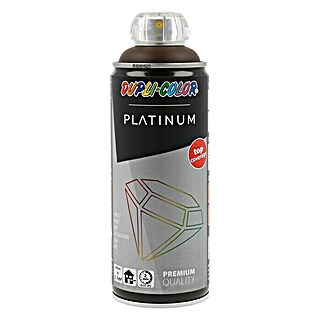 Dupli-Color Platinum Sprej s lakom u boji platinum RAL 8017 (Čokoladno smeđe boje, 400 ml, Svilenkasti mat)