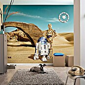Komar Star Wars Fototapete Lost Droids (8-tlg., 368 x 254 cm)