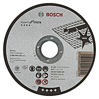 Bosch Professional Rezni disk Expert for Inox (Promjer rezne ploče: 125 mm, Prikladno za: Plemeniti čelik)