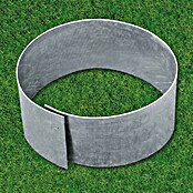 Rasenkante Rund Ring Kreis D 40 cm Höhe 14,6 cm Edelstahl V2A mit Falz 