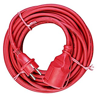 Voltomat Gumeni produžni kabel (5 m, Crvene boje, IP44, H05RR-F3G1,5)