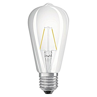 Osram LED žarulja Retrofit Classic ST (2 W, E27, Topla bijela, Prozirno)