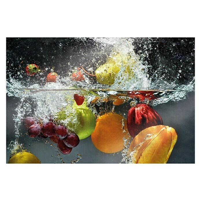 CUCINE Küchenrückwand (Fruit Splash, 60 x 40 cm, Stärke: 6 mm, Einscheibensicherheitsglas (ESG))