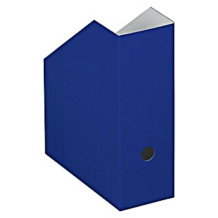 Nips Zeitschriftenbox (L x B x H: 26,5 x 10,5 x 31,5 cm, 5 Stk., Geeignet für: DIN A4, Blau)