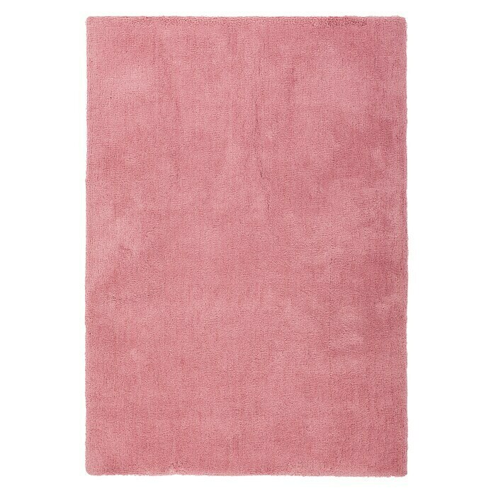 Hoogpolig vloerkleed Super Soft Shaggy (Rosa, 170 x 120 cm, 100 % polyester (pool))