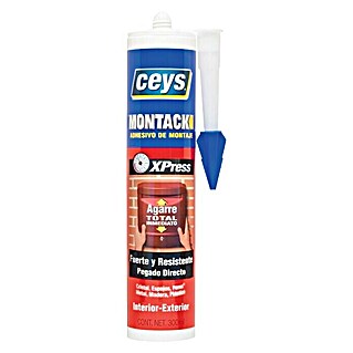 Ceys Adhesivo para montaje Montack Profesional (Crema, 300 ml)