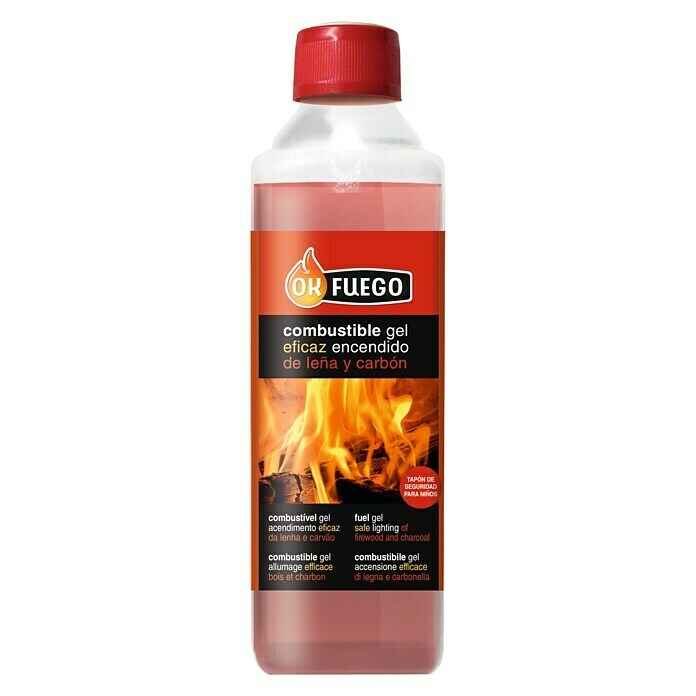 Ok Fuego Gel de encendido (500 ml)