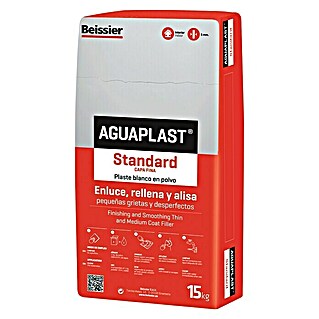 Beissier Aguaplast Plaste Standard capa fina (Blanco, 15 kg)